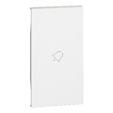 LIVING NOW COVER COMANDO CAMPANELLO 2 MODULI BIANCO KW01M2D - BTICINO KW01M2D product photo Photo 03 3XL