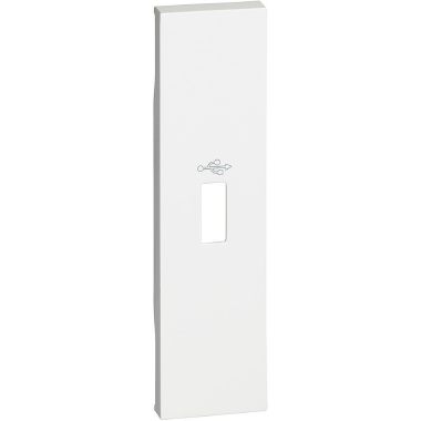 LIVING NOW COVER CONNETTORE USB 1 MODULO BIANCO K4285P KW10P - BTICINO KW10P product photo Photo 01 3XL
