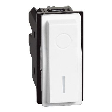 INTERRUTTORE 2 POLI 16A BIANCO LIVING NOW - BTICINO KW4002 product photo Photo 02 3XL