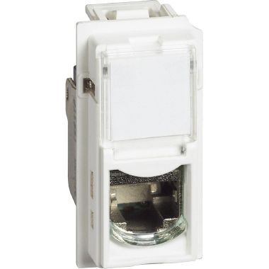 LIVING NOW PRESA DATI RJ45 TOOLLESS STP CAT6A BIANCO KW4279C6AS - BTICINO KW4279C6AS product photo Photo 01 3XL