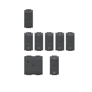 STARTER KIT TAPPARELLE ANTRACITE - BTICINO L2010KIT product photo Photo 02 3XL