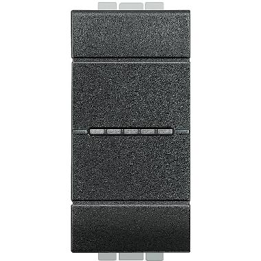 LIVING LIGHT - INVERTITORE ASSIALE 16A 1M ANTRACITE L4054 - BTICINO L4054 product photo Photo 02 3XL