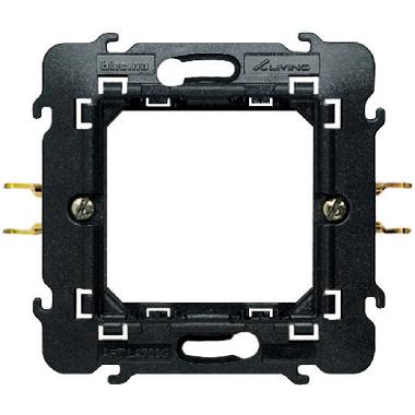 LIVING INT - SUPPORTO 2 MOD 71X71 GRAFFETTE - BTICINO L4702G product photo Photo 02 3XL