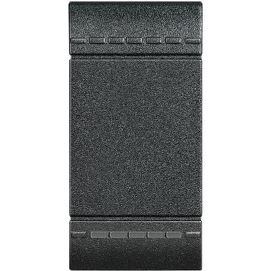 LL - COPRITASTO ILLUMUMINABILE 1 FUNZ. 1M ANTRACITE - BTICINO L4915N product photo Photo 01 3XL