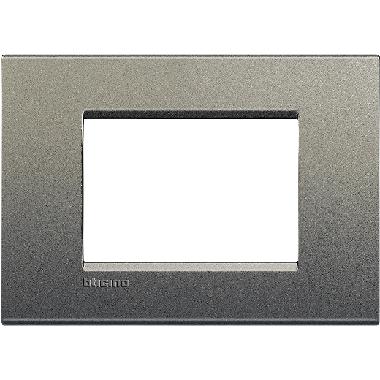 LIVING LIGHT - PLACCA 3P AVENUE LNA4803AE - BTICINO LNA4803AE product photo Photo 02 3XL