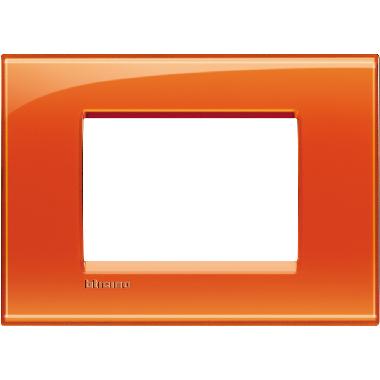 LL - PLACCA 3P ARANCIO - BTICINO LNA4803OD product photo Photo 01 3XL