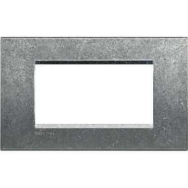 Placca Living Light native LNA4804NA Bticino Quadra 4 posti - BTICINO LNA4804NA product photo Photo 02 3XL