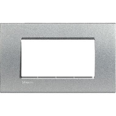 PLACCA LIVING LIGHT TECH LNA4804TE BTICINO QUADRA 4 POSTI - BTICINO LNA4804TE product photo Photo 02 3XL