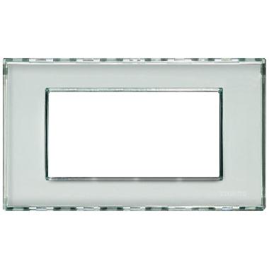 LL - PLACCA 4P PERSONALIZZABILE - BTICINO LND4804KR product photo Photo 02 3XL