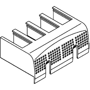 CALOTTE ATT POST D1 4P - BTICINO M7C02 - BTICINO M7C02 - BTICINO M7C02 product photo Photo 02 3XL
