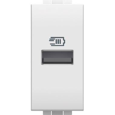 LL - CARICATORE USB TIPO A 1M BIANCO - BTICINO N4191A - BTICINO N4191A product photo Photo 01 3XL