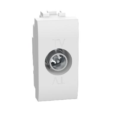 PRESA TV DIRETTA 1 MODULO BIANCO LL - BTICINO N4202DN product photo Photo 02 3XL