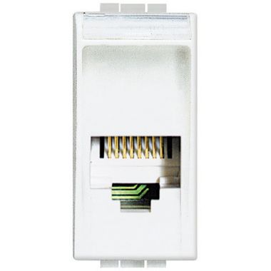 LIGHT - CONNETTORE RJ11 (4/6) TIPO K10 - BTICINO N4258/11N product photo Photo 01 3XL