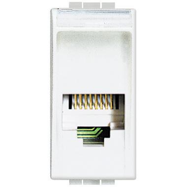 LIGHT - CONNETTORE RJ11 (4/6) TIPO K10 - BTICINO N4258/11N product photo Photo 02 3XL