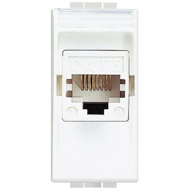 BTNET - LIGHT CONNETTORE RJ45 UTP CAT5E - BTICINO N4261AT5 product photo Photo 01 3XL
