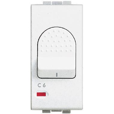 LIGHT - MAGNETOTERMICO 1P+N 6A 1,5KA N4301/6 - BTICINO N4301/6 product photo Photo 01 3XL