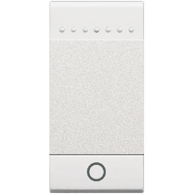 LL - COPRITASTO+LUCE 1M BIANCO - BTICINO N4915AN product photo Photo 01 3XL