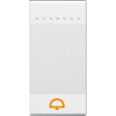 LL - COPRITASTO+CAMPANELLO 1M BIANCO - BTICINO N4915DN product photo Photo 02 3XL