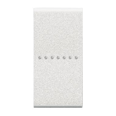 LL - COPRITASTO COMANDO ASSIALE 1M BIANCO - BTICINO N4916 product photo Photo 02 3XL