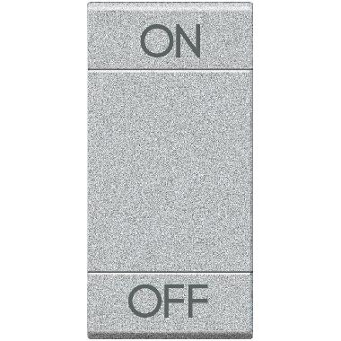 LIGHT  TECH - COPRITASTO ON OFF 1 MOD - BTICINO NT4911AGN - BTICINO NT4911AGN product photo Photo 01 3XL