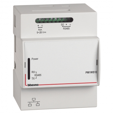 MINI SERVER WEB ENERGIA 10 PUNTI - BTICINO PM1WS10 product photo Photo 01 3XL