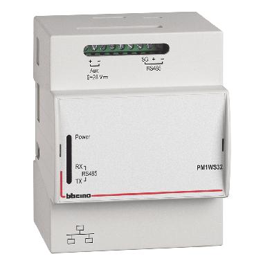 MINI SERVER WEB ENERGIA 32 PUNTI - BTICINO PM1WS32 product photo Photo 02 3XL