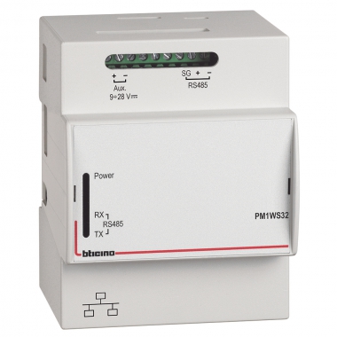 MINI SERVER WEB ENERGIA 32 PUNTI - BTICINO PM1WS32 product photo Photo 01 3XL