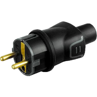 SPINA CAUCCIU BI-MATERIA 2P+T ST. TED. IP44 - BTICINO S2018GE product photo Photo 02 3XL