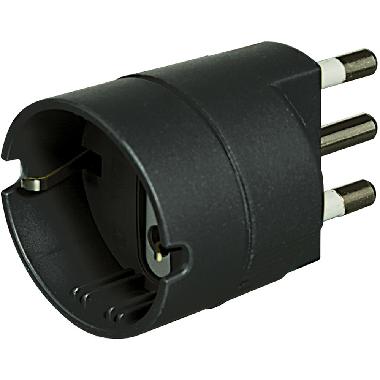 KIT - ADATTATORE SPINA 16A/PRESA P30 GRIGIO - BTICINO S3624GE - BTICINO S3624GE product photo Photo 02 3XL