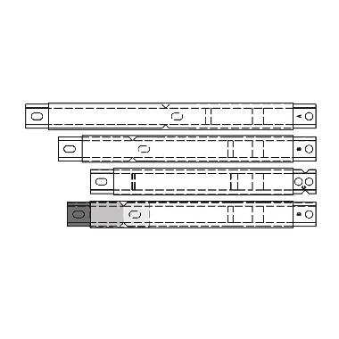 KIT COLLEGAM M630 ORIZ BARRE FINO 630A INT - BTICINO TKC630 product photo Photo 01 3XL