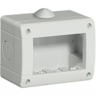 CUSTODIA IP40 COMPOSTA DA BASE E COPERCHIO PER 3 MODULI LUNA LIVINGLIGHT - BTICINO 24403 product photo