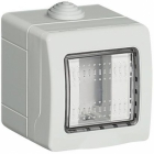 CUSTODIA IP55 COMPOSTA DA BASE E COPERCHIO PER 1 MODULO LUNA LIVINGLIGHT - BTICINO 24501 product photo