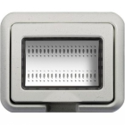 COPERCHIO IDROBOX BIANCO IP55 PER 503E 3 MODULI LIVING LIGHT LUNA - BTICINO 24603N product photo