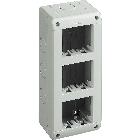 MAGIC/MATIX-CUSTODIA PARETE IP40 2+2+2 POSTI VERT - BTICINO 25406V - BTICINO 25406V - BTICINO 25406V product photo