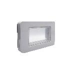MATIXGO - PLACCA IP55 4M GREY - BTICINO 28604G - BTICINO 28604G product photo