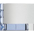 Frontale 2 pulsanti doppia fila allmetal - BTICINO 352121 product photo