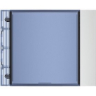 FRONTALE TARGA ALLUMINIO METAL - BTICINO 352201 product photo