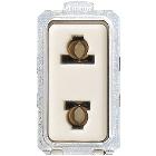 MAGIC - PRESA STD EURO-US 2P 16A RINFORZATA - BTICINO 5025R - BTICINO 5025R product photo