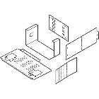 MAS - CELLA SEGREGAZIONE FORMA 4B H=200MM - BTICINO 91850/2CE - BTICINO 91850/2CE product photo