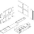 MAS - CELLA SEGREGAZIONE FORMA 4B H=400MM - BTICINO 91850/4CE - BTICINO 91850/4CE product photo