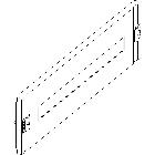 MAS - PANNELLO AVANQUADRO H 200 MM - BTICINO 9332N16PL - BTICINO 9332N16PL - BTICINO 9332N16PL product photo