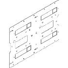 TELAIO MEGATIKER 630  INTERBLOCCATI - BTICINO 9529P/04I - BTICINO 9529P/04I product photo