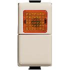 MATIX MAGIC - PULSANTE 1P NO SPIA ARANCIO - BTICINO A5057A - BTICINO A5057A product photo