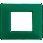 MATIX - PLACCA 2P COLORS SMERALDO - BTICINO AM4802CVS - BTICINO AM4802CVS product photo