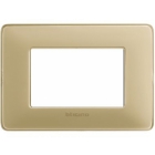 matix - placca 3 posti colors avorio - BTICINO AM4803CAV product photo