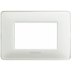 matix - placca 3 posti colors ghiaccio - BTICINO AM4803CBN product photo