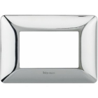 matix - placca 3 posti cromo lucido - BTICINO AM4803GCR product photo
