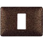 MATIX - PLACCA MODULO 503 1P MARRONE CAFFE - BTICINO AM4803M1TGG - BTICINO AM4803M1TGG product photo