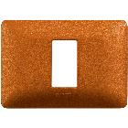 MATIX - PLACCA MODULO 503 1P ROSSO TERRA - BTICINO AM4803M1TRT - BTICINO AM4803M1TRT product photo