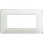 matix - placca 4 posti colors ghiaccio - BTICINO AM4804CBN product photo